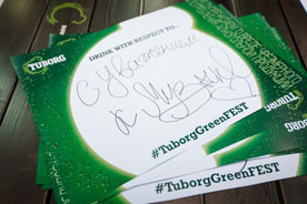 В Красноярске отгремел музыкальный фестиваль GreenFEST при поддержке Tuborg